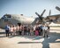 Employers of 934th Airlift Wing Airmen pose for a group photo in front of a C-130 aircraft.  The flight is part of the annual Employer's Day event which allows employers to see what their employee(s) do during unit training assembly weekends, learn more about the Reserve mission, and gain a greater understanding of what it means for their employee(s) to be a member of the 934 AW.  (U.S. Air Force photo by Shannon McKay/Released)