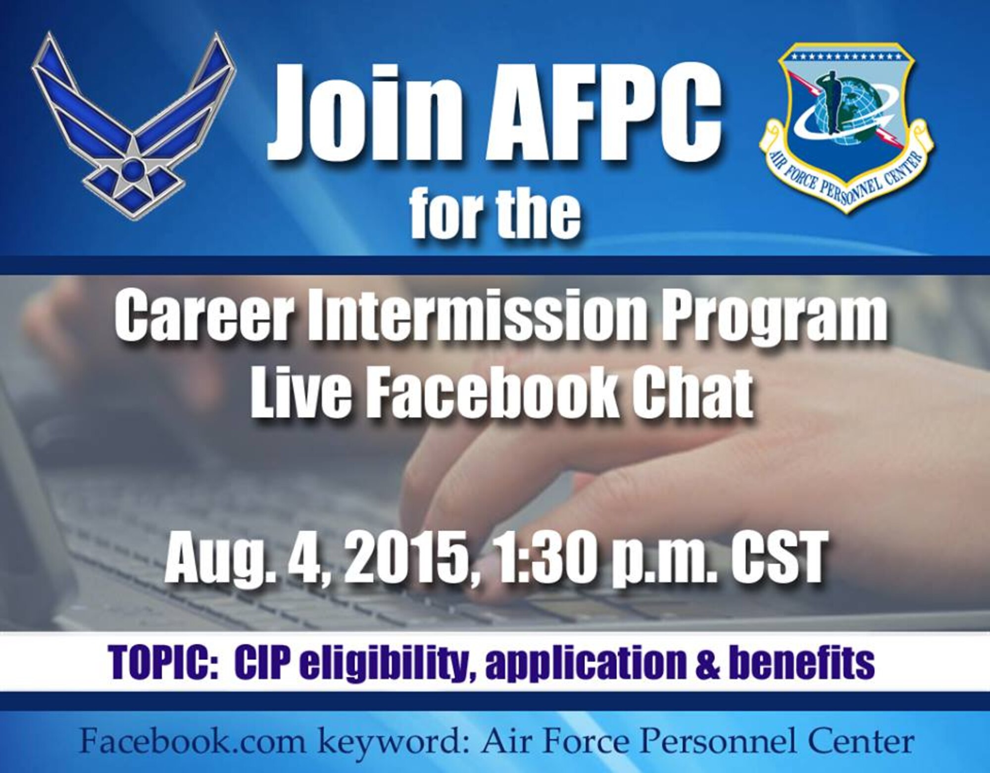 Career Intermission Program Facebook Live Chat