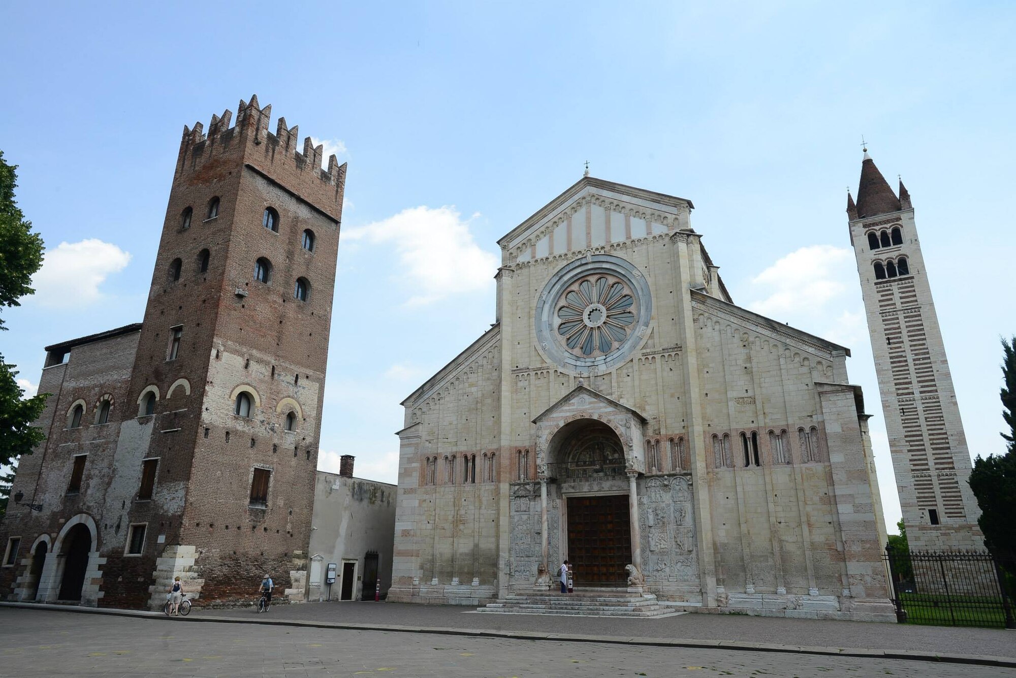 The Basilica of San Zeno is one of many tourist destinations to visit in Verona, Italy. The basilica was built in the ninth century and named after the late St. Zeno, who died in the third century.  (U.S. Air Force photo by Staff Sgt. R.J. Biermann/Released)