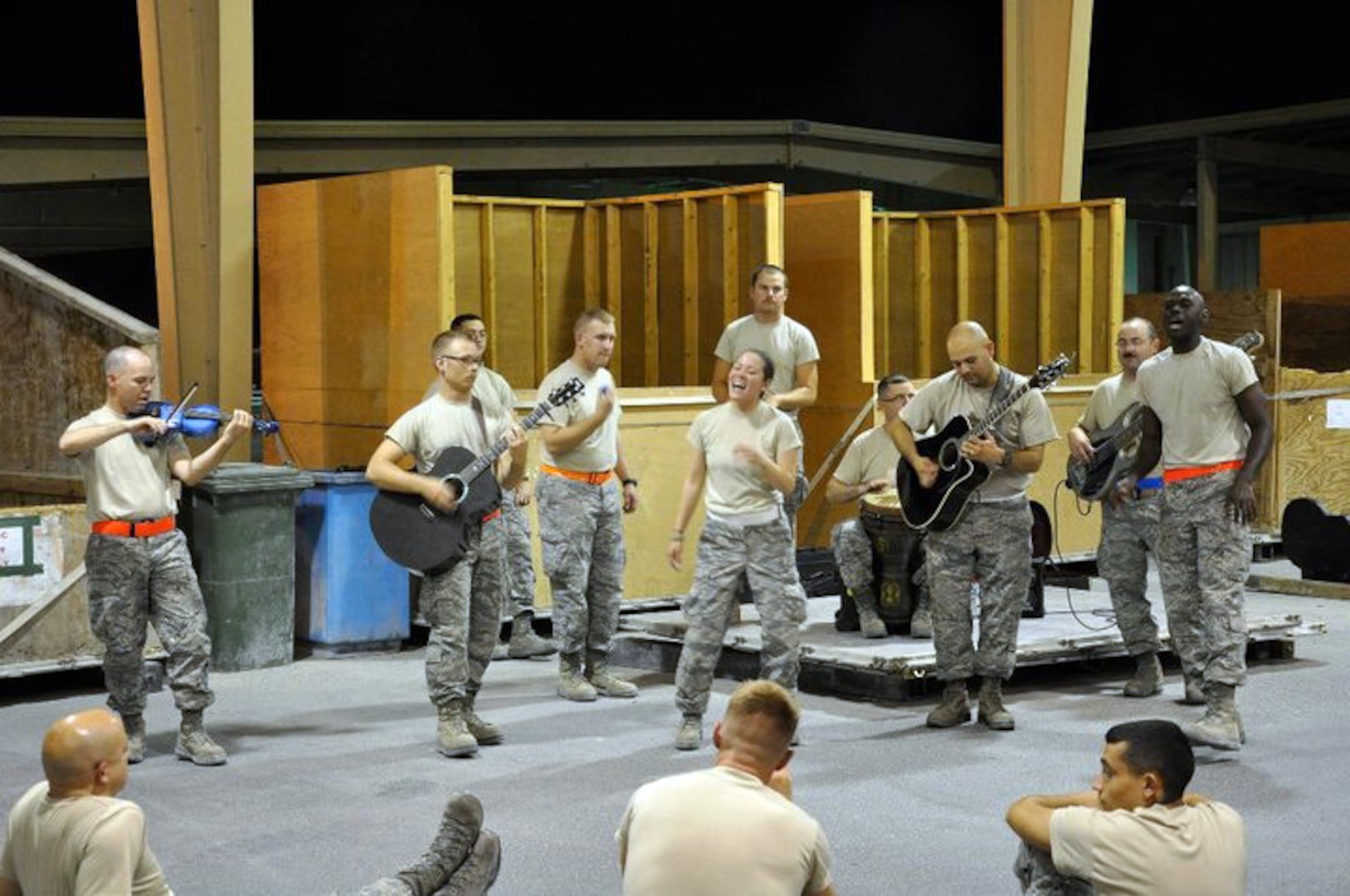 Air National Guard band gains international fame while deployed