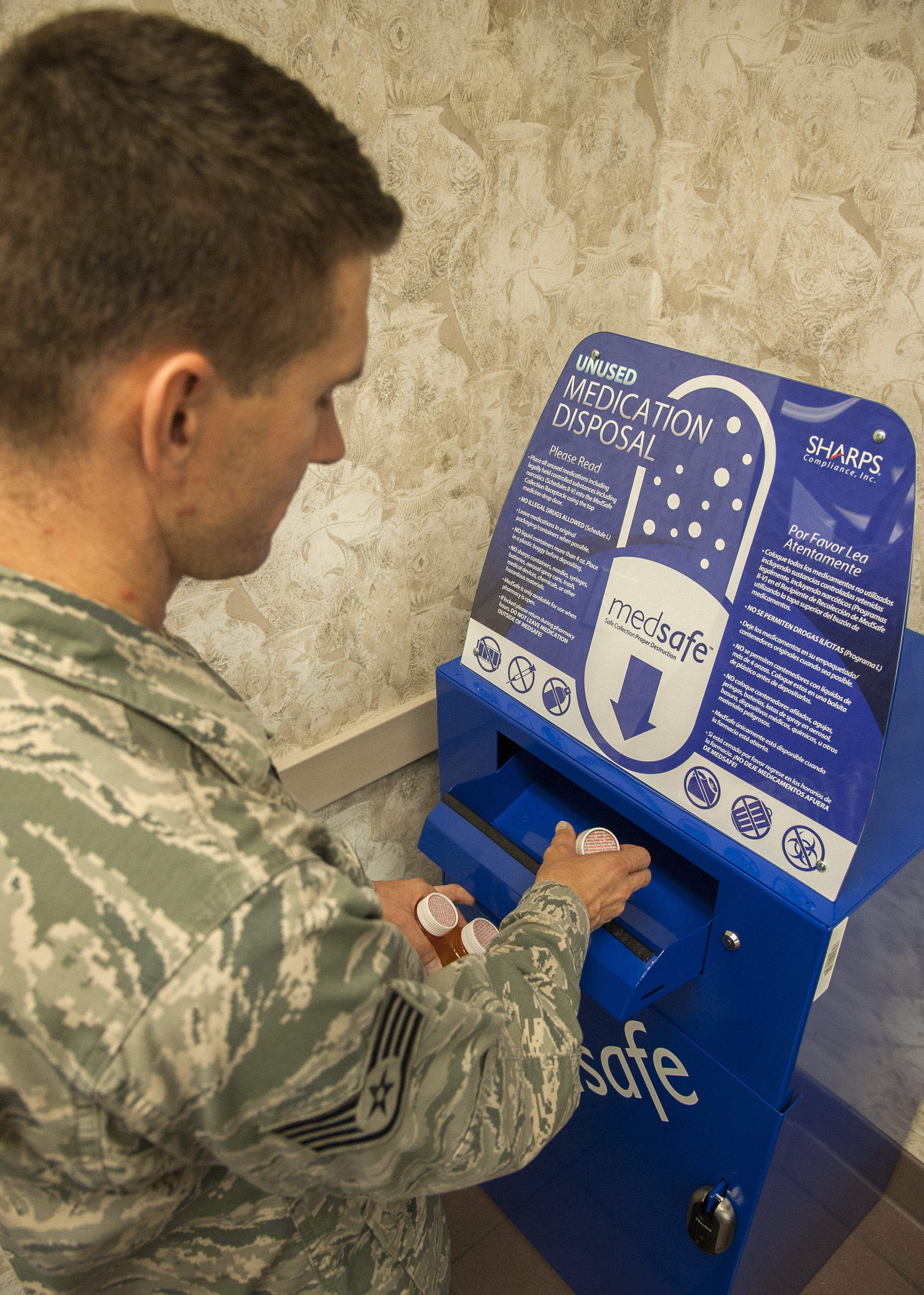 Eglin's Satellite Pharmacy provides medicine disposal unit > Eglin Air