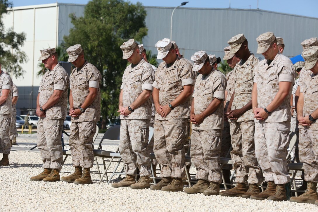 Combat Logistics Battalion 6 replaced Marine Wing Support Squadron 272 as Special-Purpose Marine Air-Ground Task Force Crisis Response-Africa Detachment A during a transfer of authority ceremony, July 30, aboard Naval Air Station Sigonella, Italy. The battalion will be responsible for executing theater security cooperation missions across the African continent. The Marines, sailors and Coast Guardsmen of SPMAGTF-CR-AF will work with partner nations to develop stronger relationships and increase stability across the continent by increasing the capabilities of the host nation militaries. The training will encompass everything from teaching host nation militaries infantry tactics and small-boat operations to convoy operations and vertical engineering.