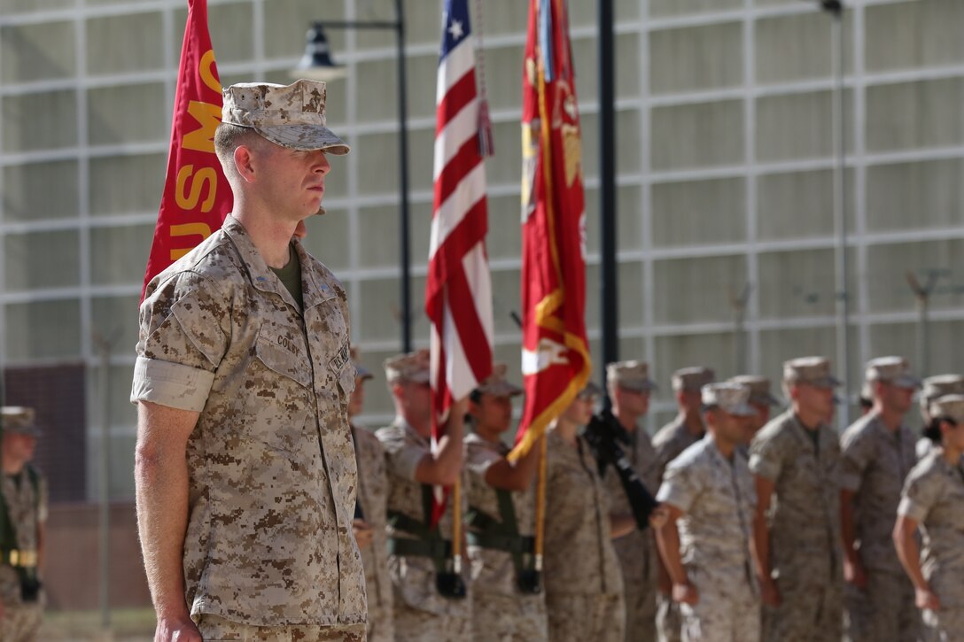 Combat Logistics Battalion 6 replaced Marine Wing Support Squadron 272 as Special-Purpose Marine Air-Ground Task Force Crisis Response-Africa Detachment A during a transfer of authority ceremony, July 30, aboard Naval Air Station Sigonella, Italy. The battalion will be responsible for executing theater security cooperation missions across the African continent. The Marines, sailors and Coast Guardsmen of SPMAGTF-CR-AF will work with partner nations to develop stronger relationships and increase stability across the continent by increasing the capabilities of the host nation militaries. The training will encompass everything from teaching host nation militaries infantry tactics and small-boat operations to convoy operations and vertical engineering.