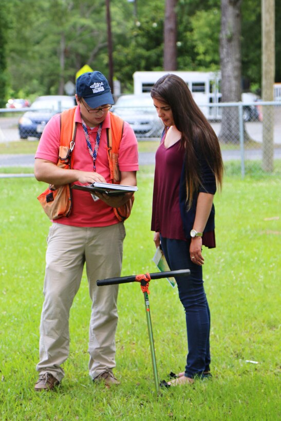 Sannie Rivas completed an internship with the Charleston District for school where she spent two weeks learning about all the different aspects of what we do.