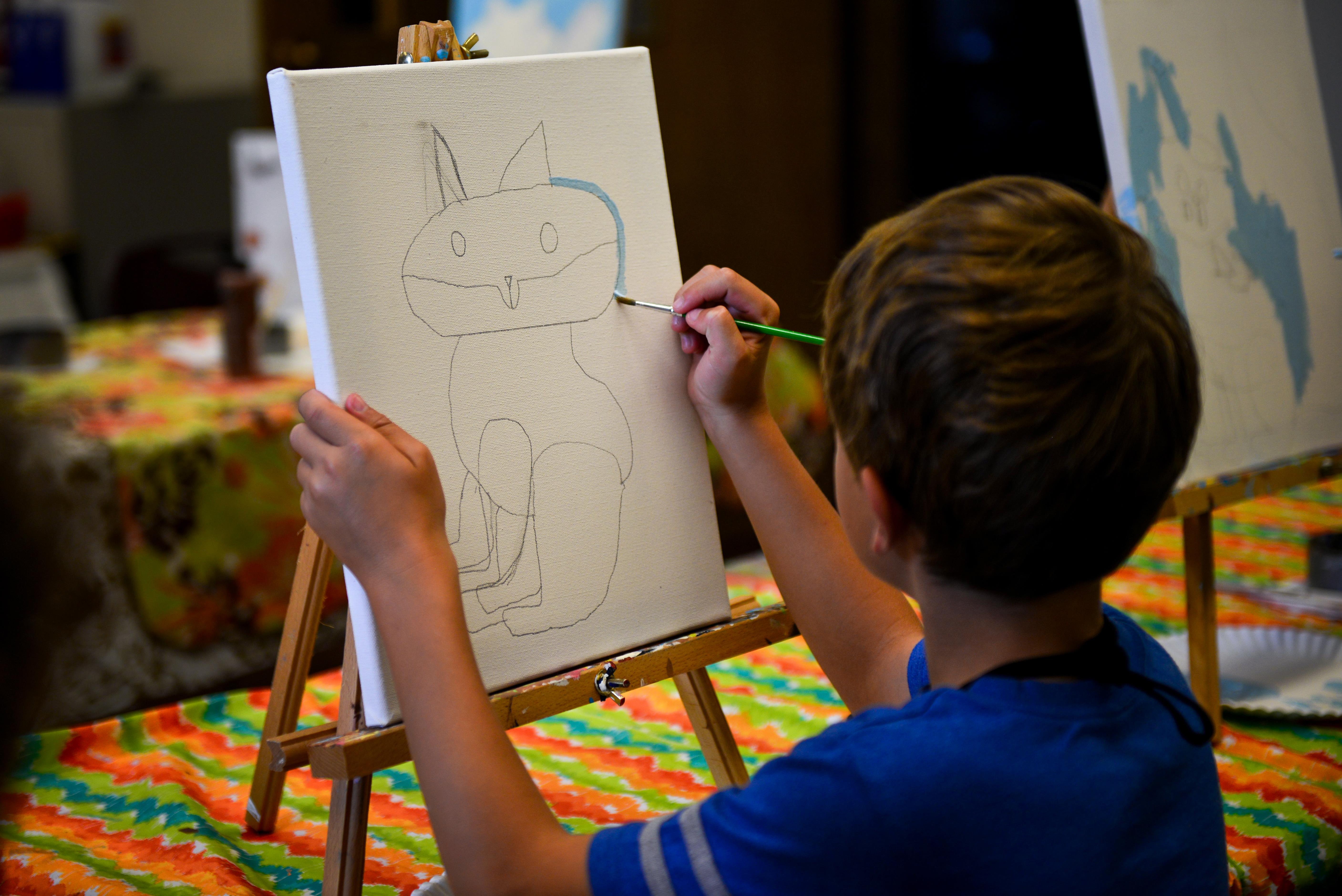 EFMP camp a creative approach to student connections > Cannon Air Force