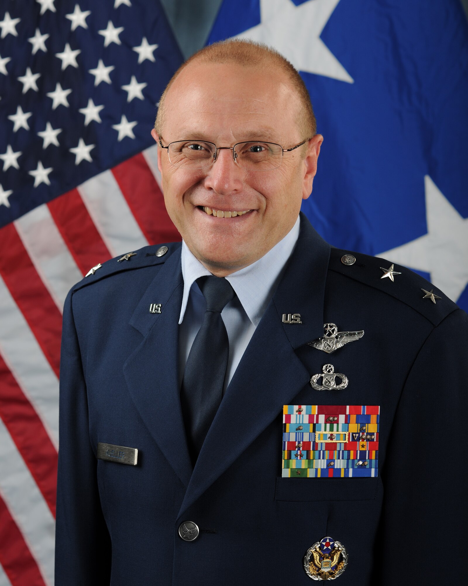 Maj. Gen. Andrew M. Mueller assumed the duties of Air Force chief of safety, Headquarters Air Force, in Washington, D.C., July 24. In that capacity, he also serves as the commander of the Air Force Safety Center at Kirtland Air Force Base, N.M. (U.S. Air Force photo)