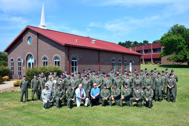 MCGHEE TYSON AIR NATIONAL GUARD BASE, Tenn. - About 60 Air National Guard and Air Force Reserve Command officers and safety experts meet at the I.G. Brown Training and Education Center's campus here August 4, 2015, during the four-day Air Reserve Component Chief of Safety Course. (U.S. Air National Guard photo by Master Sgt. Mike R. Smith/Released)