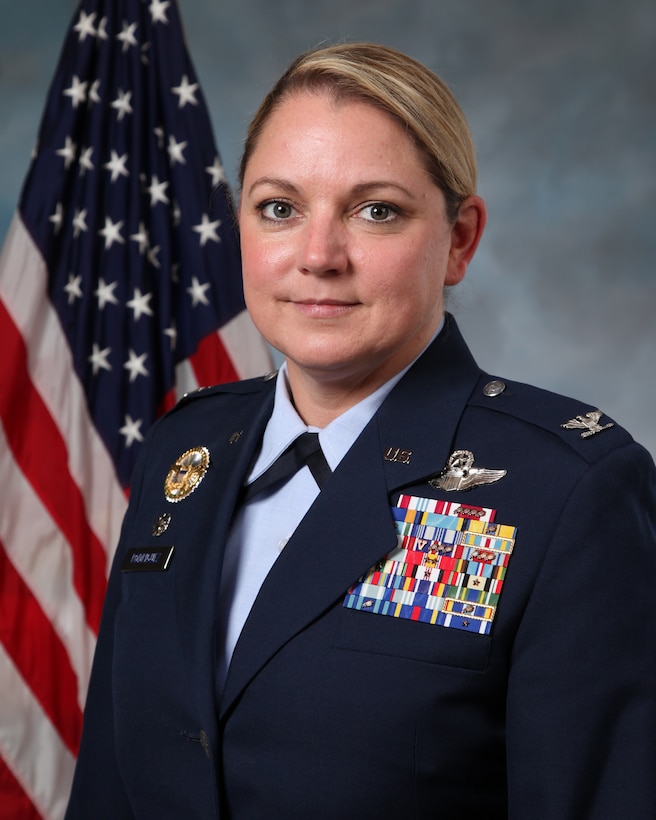 Col. Shelley Rodriguez, 58th Special Operations Group commander
