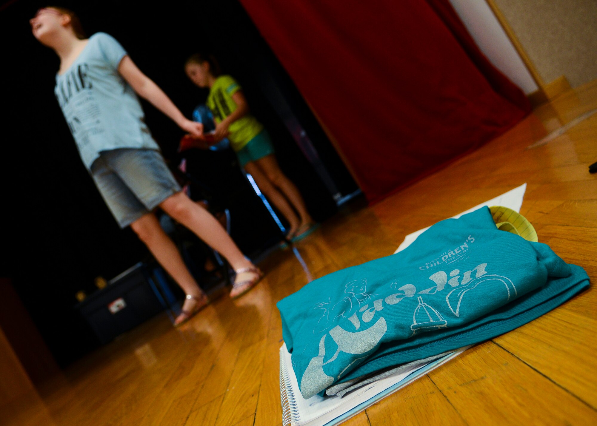 The Aviano Youth Program will host an “Aladdin” musical at 5 p.m. on Aug. 8 in the community center on Area 1. Team Aviano children of all ages will perform as actors, stage hands and assistant directors. (U.S. Air Force photo by Senior Airman Austin Harvill/Released)