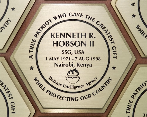 Aug. 7 marks the 17th anniversary of the death of Army Staff Sgt. Kenneth R. Hobson II, who was killed in the terrorist bombing of the U.S. Embassy in Nairobi, Kenya.