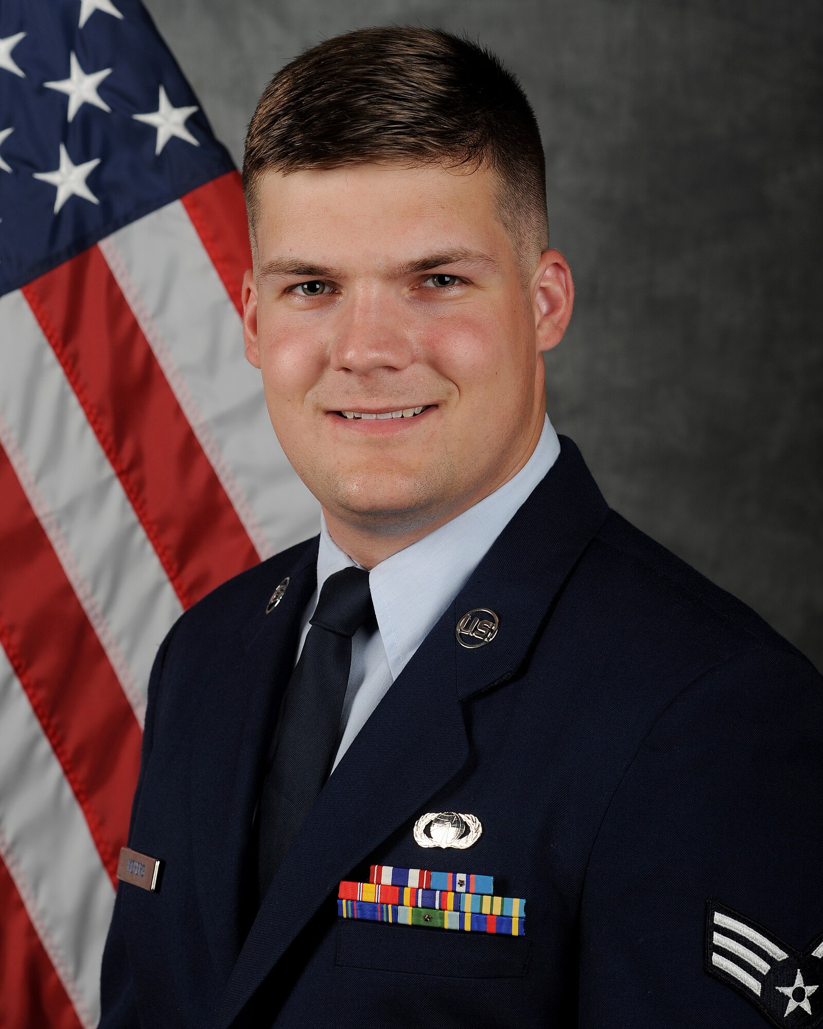 Senior Airman Mason Meherg, 509th Comptroller Squadron financial services technician, was named one of 12 Outstanding Airmen of the Year for 2015. (Official Photo)