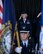 Brig. Gen. Carolyn J. Protzmann, commander New Hampshire Air National Guard renders a salute to members of the NHANG during her retirement ceremony at Pease Air National Guard Base, N.H., Aug. 9, 2015.  Protzmann retired from the NHANG after 36 years of military service. Brig. Gen. Paul Hutchinson assumed command of the NHANG from Protzmann. (U.S. Air National Guard photo by Staff Sgt. Curtis J. Lenz)