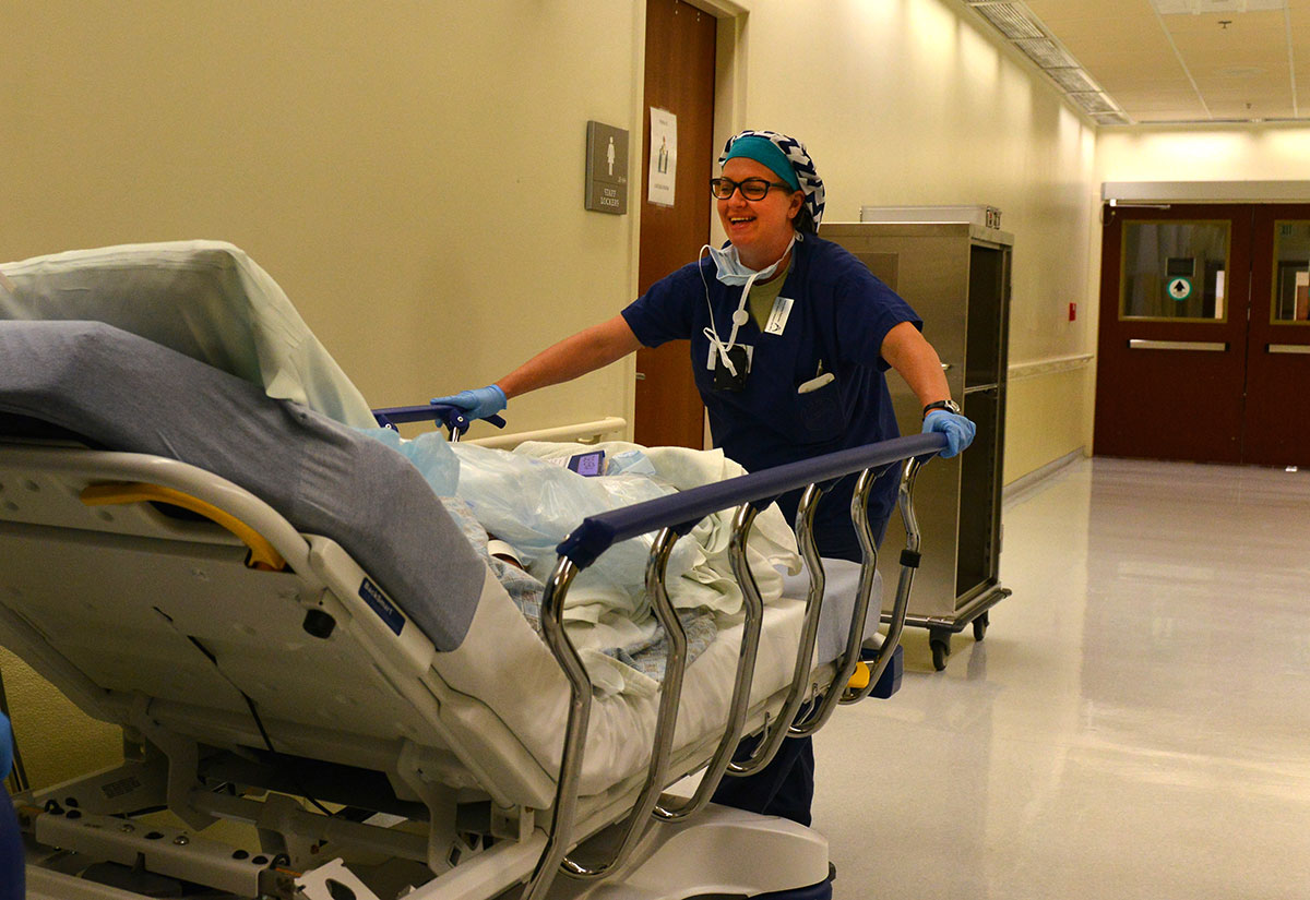 JBER medical personnel see patients as family > Joint Base Elmendorf