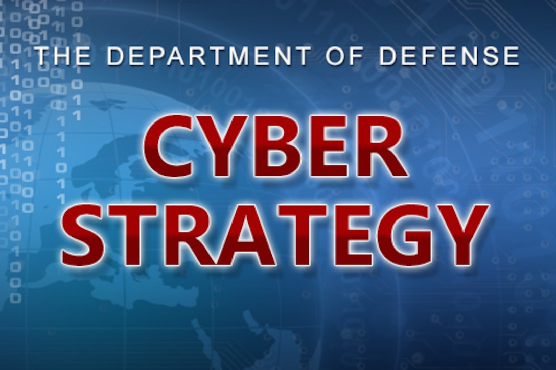 The Department of Defense cyber strategy guides the development of DoD's cyber forces and seeks to strengthen cyber defense and cyber deterrence posture. It focuses on building cyber capabilities and organizations for DoD's three primary cyber missions.