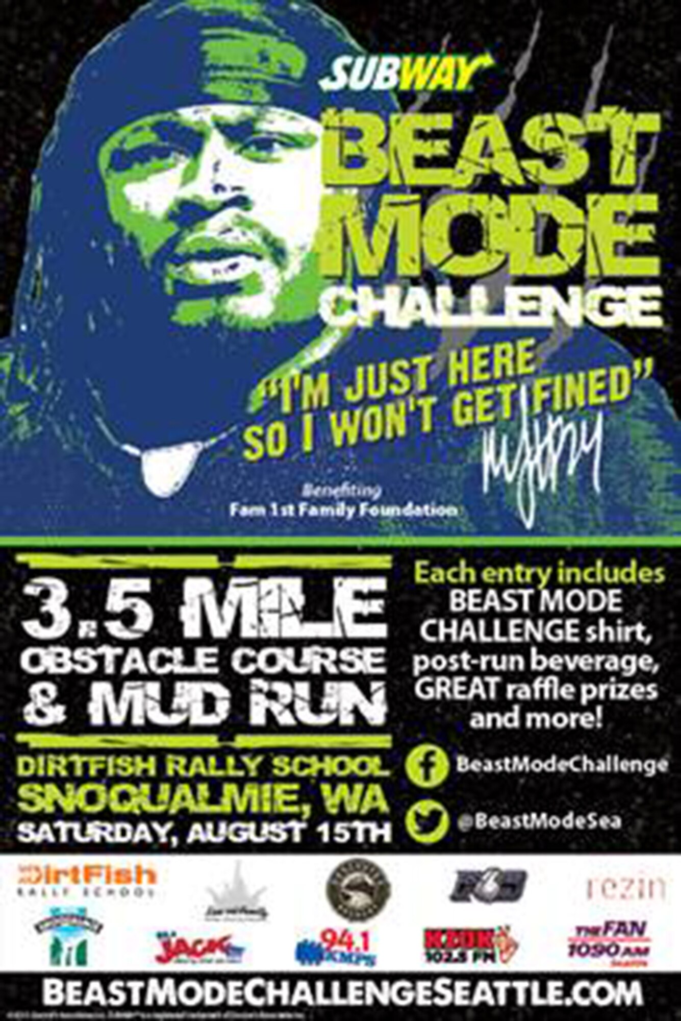 Air Force Reserve presents the 2015 Subway Beast Mode Challenge