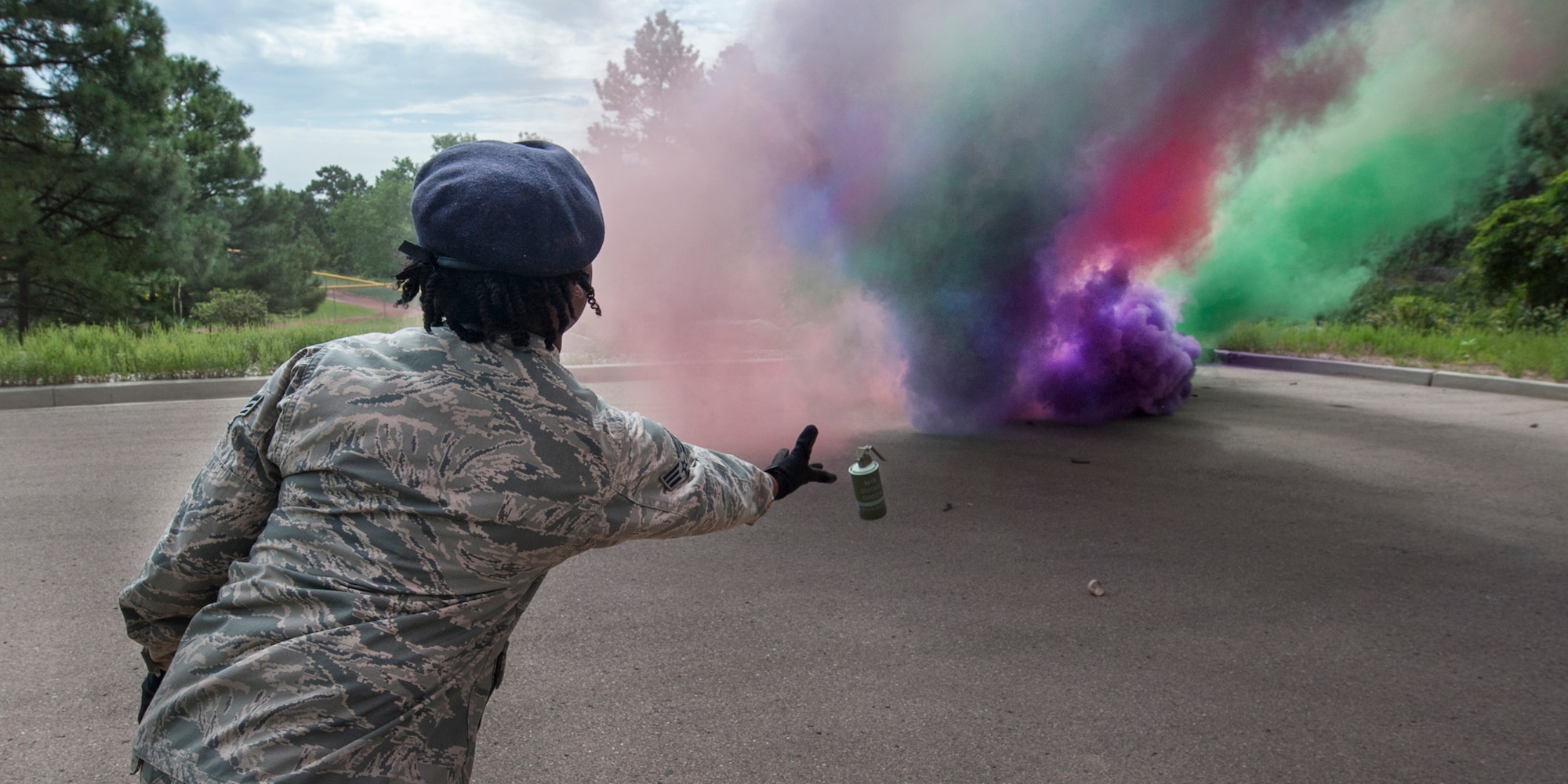 721st SFS conducts Smoke Grenade training at CMAFS > Peterson and ...