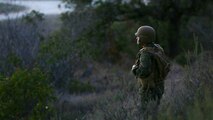 Brazilian Captain Rodrigo Cerqueira Gomes, an artillery officer with Corpo de Fuzileiros Navais, observes the tactical capabilities of 5th Battalion, 11th Marine Regiment’s M142 High-Mobility Artillery Rocket System aboard Marine Corps Base Camp Pendleton, Calif., Aug. 9, 2015. The two Brazilian officers visited to share and discuss information on military operations, unit structure and different weapons systems.