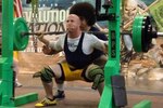 New York Army National Guard Capt. Jeremy Hillyard competing in the Rochester, New York, Revolution Power Lifting competition on August 8, 2015. Hillyard, who began weight lifting while stationed at Guantanamo Bay in 2011-2012, successfully defended weight lifting records he set in previous competitions.