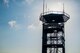 The Safeside Rappel Tower rests on display before a rappel training session Aug. 5, 2015, at Moody Air Force Base, Ga. The tower is dedicated to Operation Safeside, a unit of base defenders from the 820th Security Forces Group, 820th Base Defense Group’s predecessor, that served during the Vietnam War. (U.S. Air Force photo by Airman 1st Class Dillian Bamman/Released)