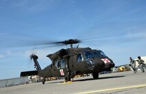 Airmen at Malmstrom Air Force Base, Mont., participate in a Major Accident Response Exercise August 10, 2015. In addition to base personnel being involved in the MARE, the Montana National Guard and local emergency responders also contributed to the exercise. (U.S. Air Force photo/Airman 1st Class Magen M. Reeves)