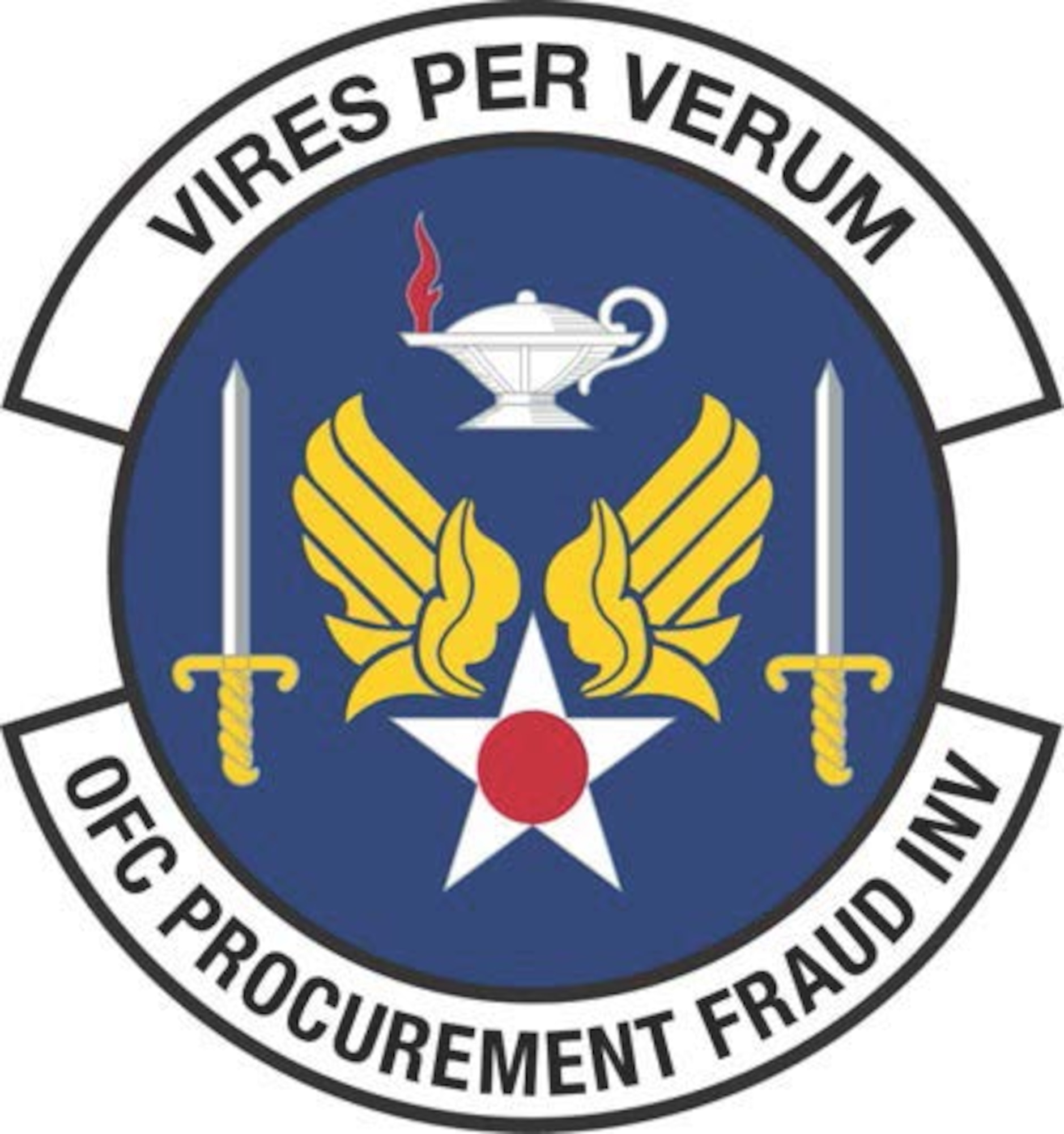 Air Force Procurement Fraud organizational patch