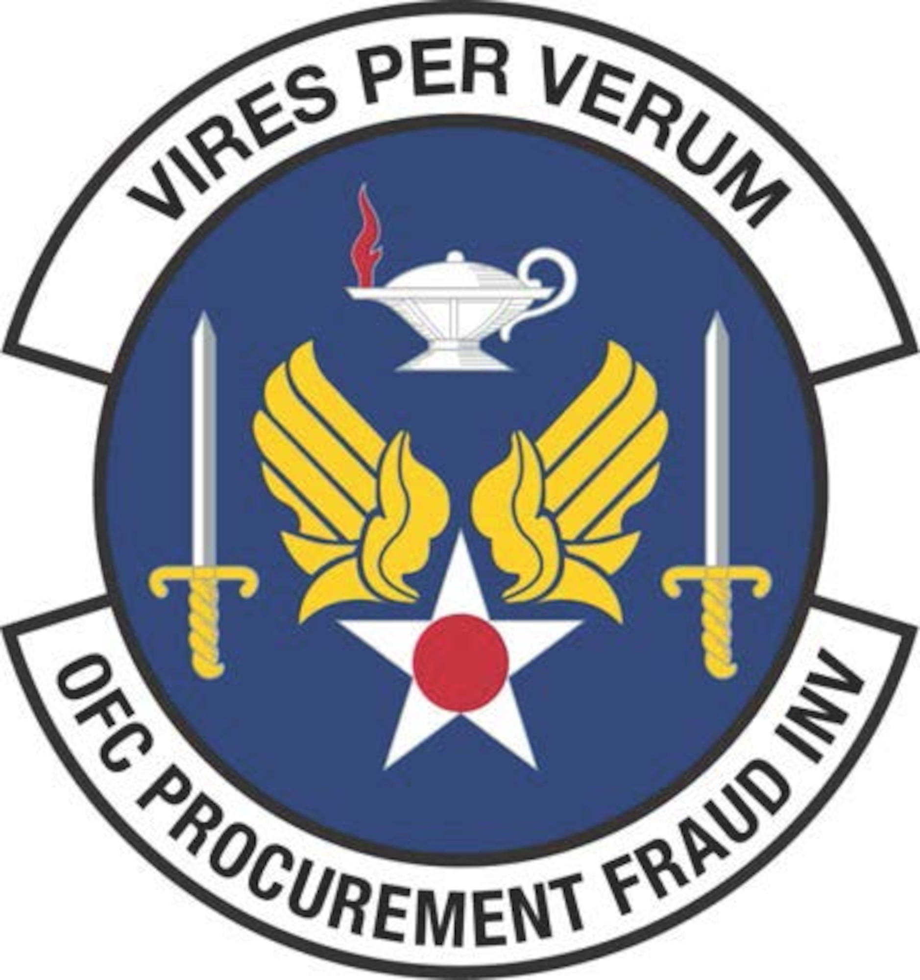 Air Force Procurement Fraud organizational patch
