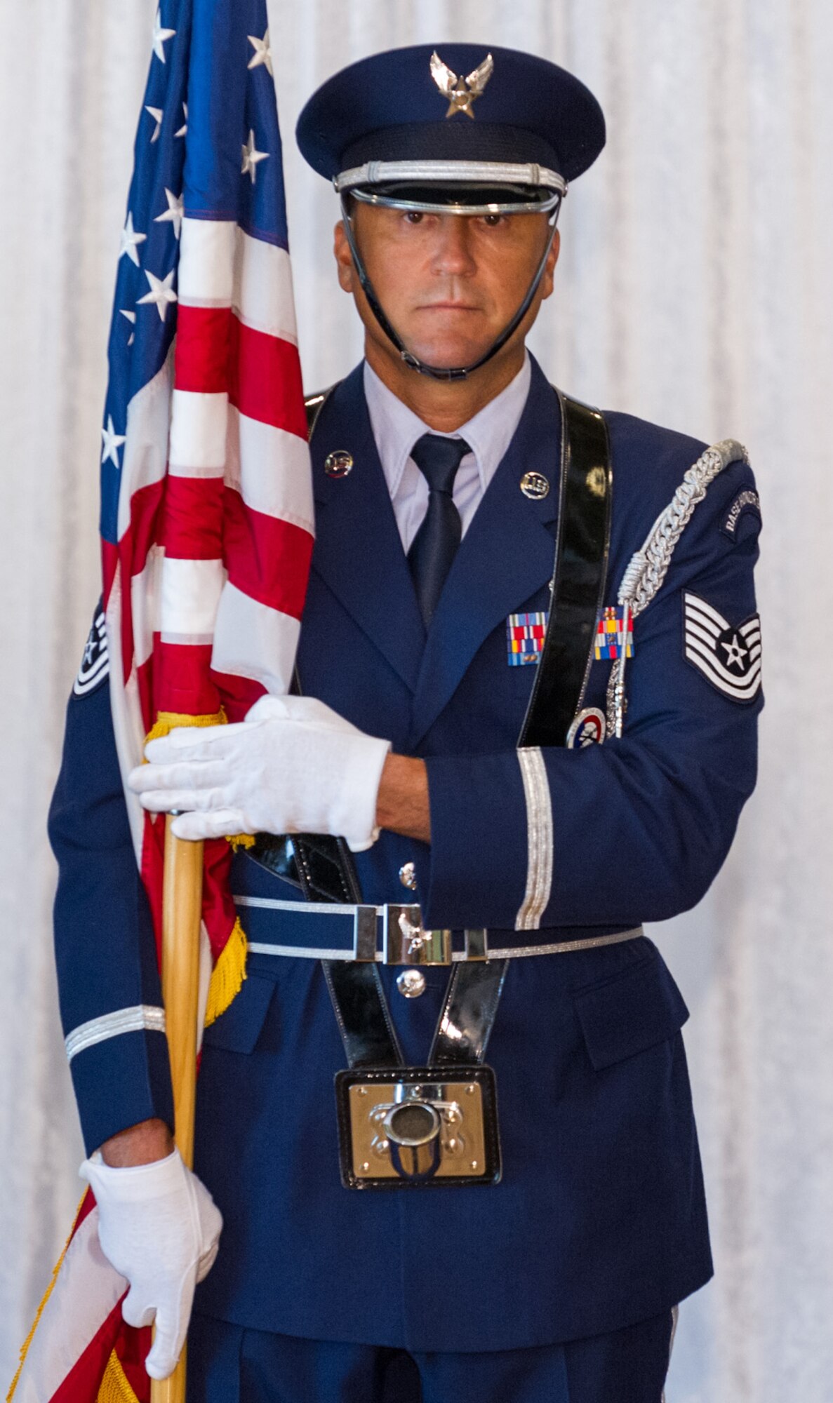 Tech. Sgt. Thomas Tantius, a services craftsman with the 920th Rescue Wing, recently won the Air Force Reserve Command Honor Guard Member of the Year Award for 2014. Sergeant Tantius is the staff NCOIC for the Patrick AFB Honor Guard, the busiest honor guard unit per capita in the United States. (U.S. Air Force photo/45th Space Wing)