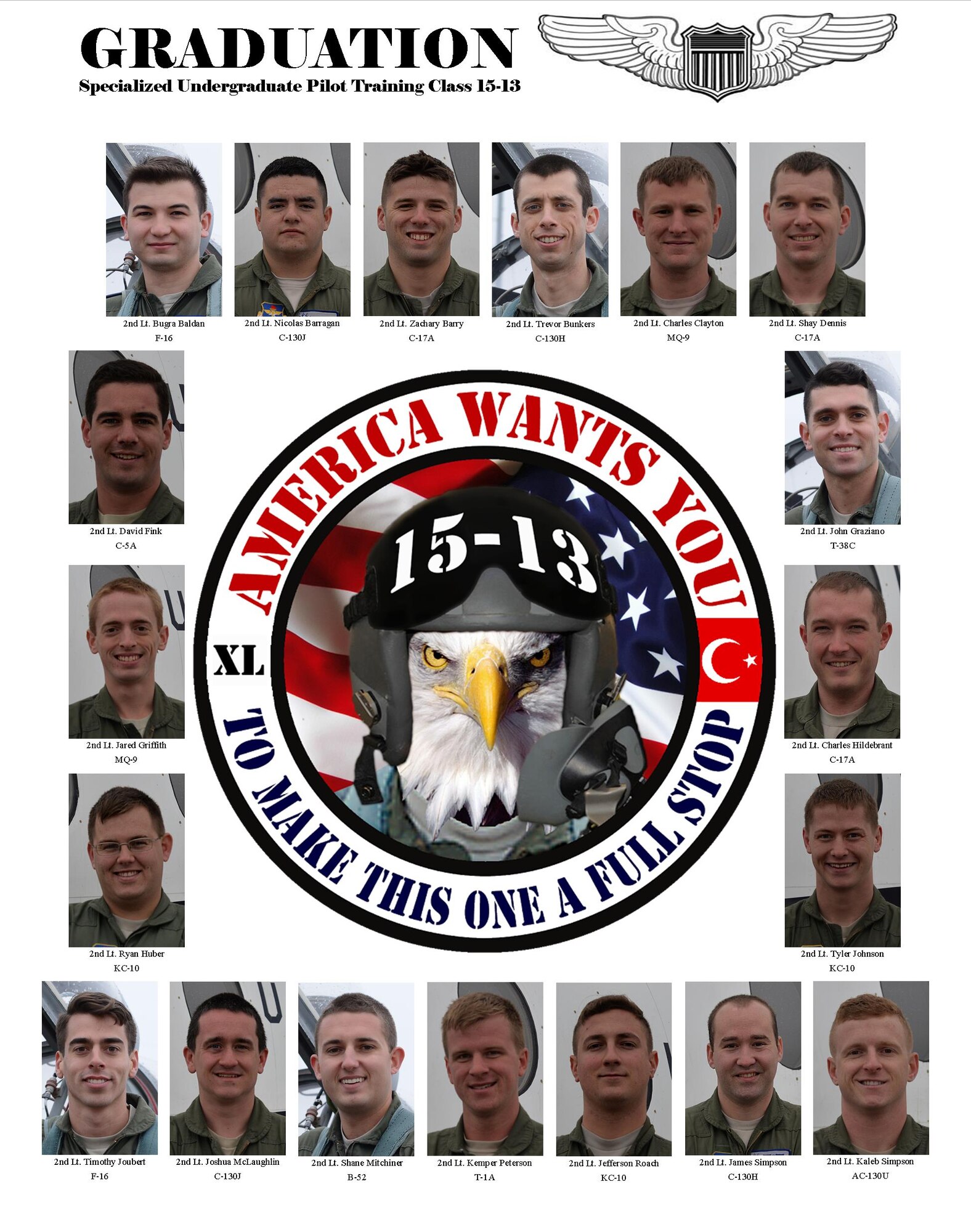 SUPT Class 15-13 set to graduate
