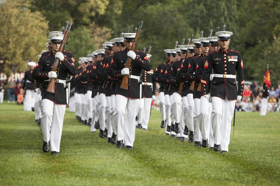 Marine Barracks Washington Sunset Parade