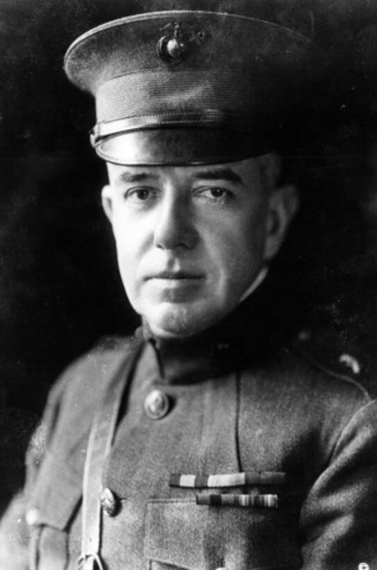 Major General John Henry Russell, Jr., 16th Commandant of the Marine Corps, was born in Mare Island, California, on 14 November 1872. He was appointed to the United States Naval Academy by President Grover Cleveland in May 1888. He graduated from the Academy in June 1892 and after two years at sea, passed his final examinations and was transferred to the Marine Corps as a second lieutenant on 1 July 1894.