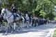 Members of the Old Guard escort the ninth Chief Master Sgt. of the Air Force James C. Binnicker to rest in Arlington National Cemetery, Va., Aug. 14, 2015. Binnicker passed away March 21 in Calhoun, Ga. (U.S. Air Force photo/Senior Airman Preston Webb) 