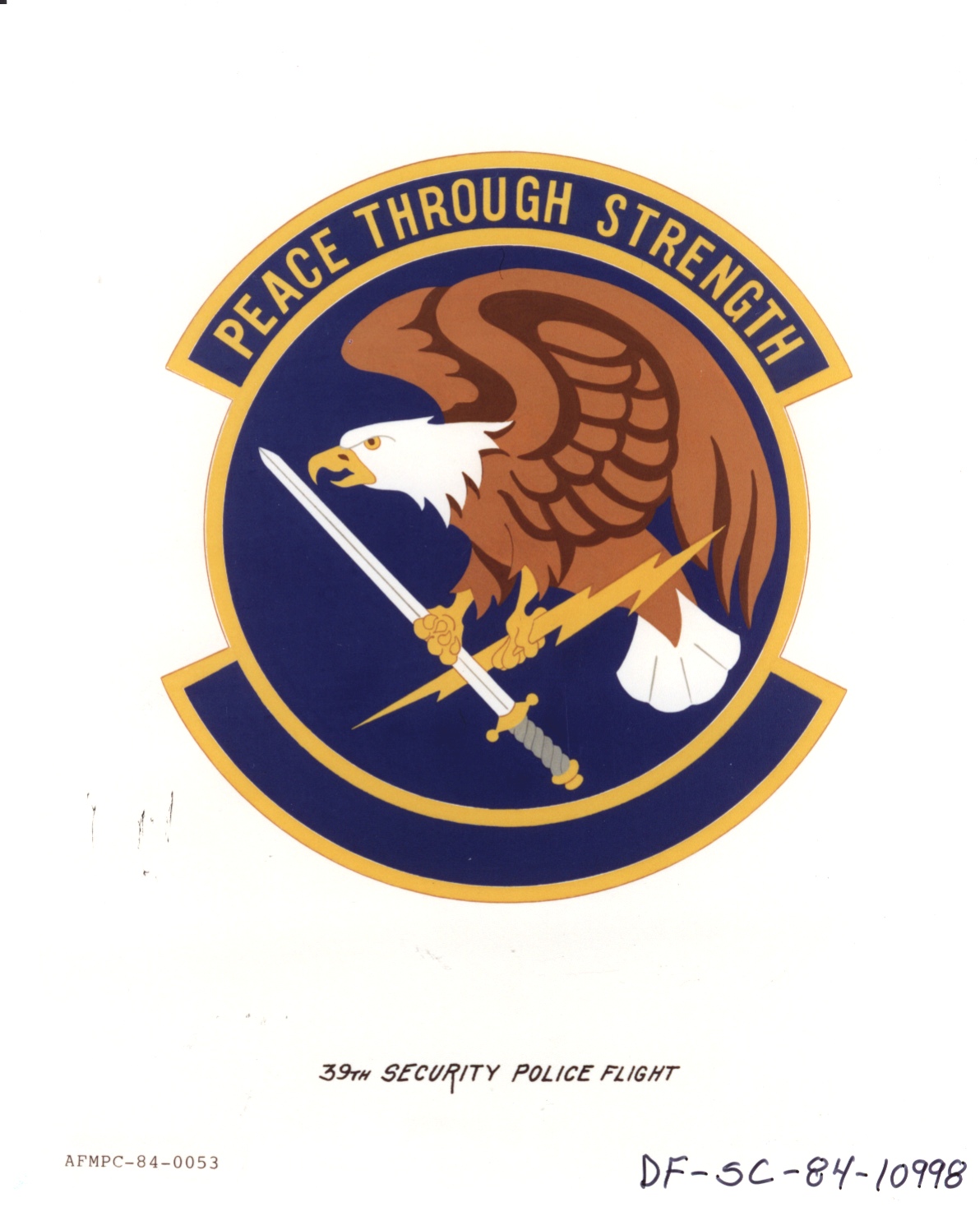 39 Security Forces Squadron (USAFE) > Air Force Historical Research