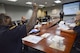 Lt. Shon Wright, a 17-year veteran of the Montgomery Police Department, participates in a DiSC assessment class during a two-day leadership consortium at Officer Training School, Maxwell Air Force Base, Alabama, Aug. 6, 2015. The class covered four different leadership behavior traits – dominance, influence, steadiness and conscientiousness – and was designed to improve work productivity, teamwork, and communication skills. (U.S. Air Force photo by Tech. Sgt. Sarah Loicano)