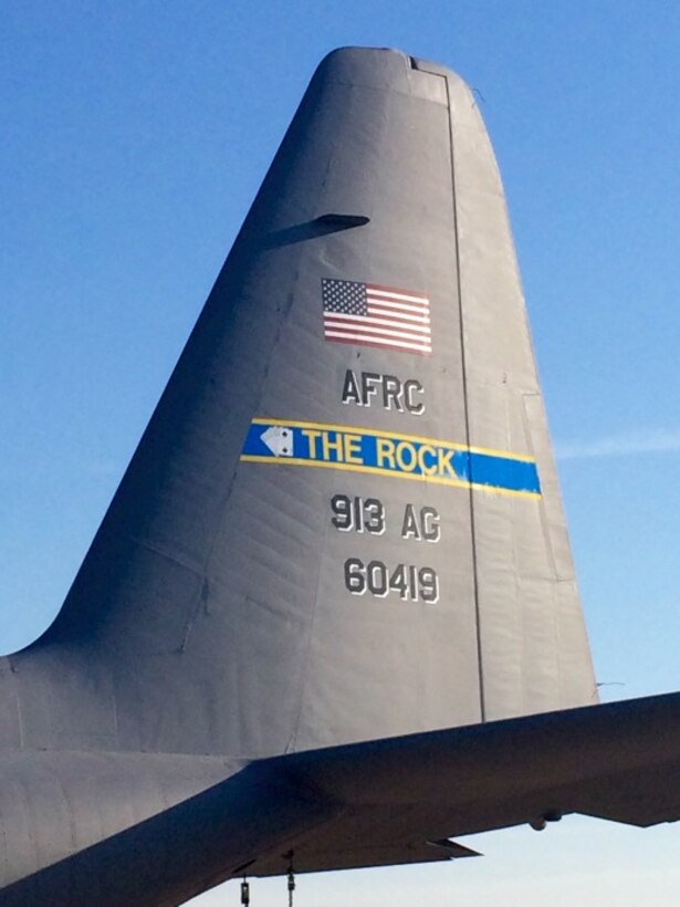 U.S. Air Force C-130 Hercules Aircraft 0419 received black-letter status on July 28, 2015, at Little Rock Air Force Base, Ark. Tech. Sgt. Timothy Hammonds, the 913th Maintenance Squadron crew chief, made maximum effort to get aircraft 0419 black-lettered by spending extra time, energy and effort with his whole maintenance team. 
