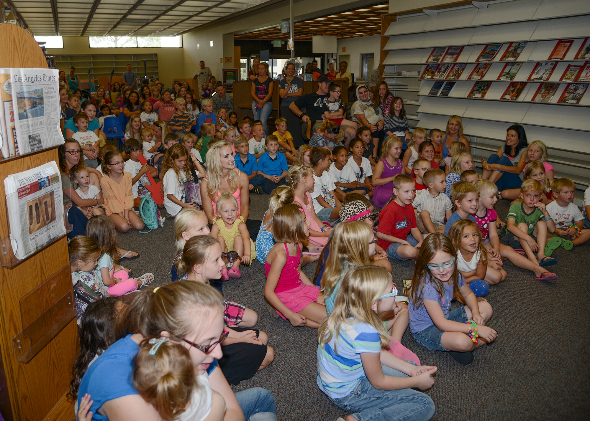 The 2015 Summer Reading Program themed “Read to the Rhythm” came to a close Aug. 14. (U.S. Air Force photo by Rebecca Amber)