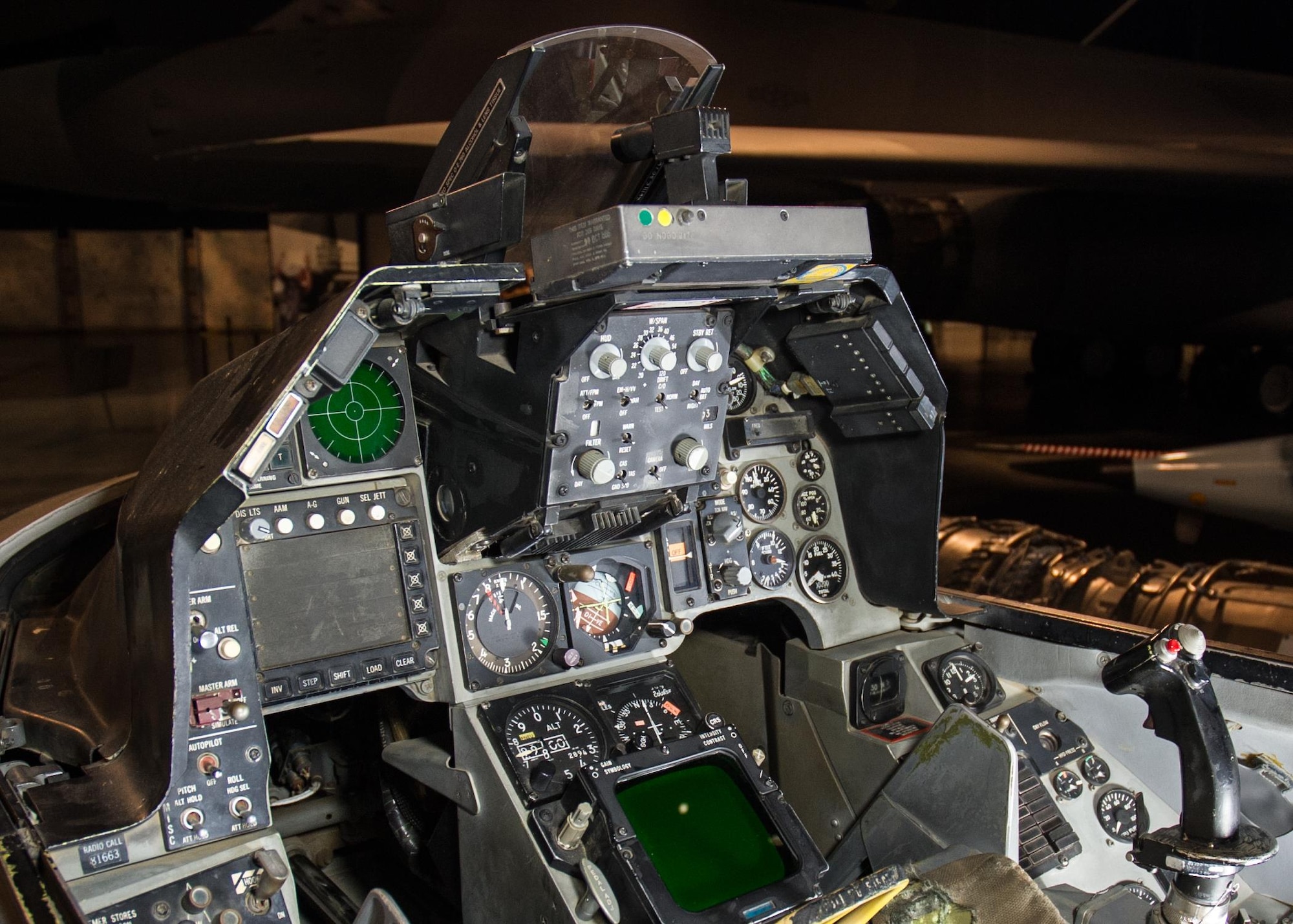 DAYTON, Ohio -- General Dynamics F-16A Fighting Falcon in the Cold War Gallery at the National Museum of the United States Air Force. (U.S. Air Force photo) 