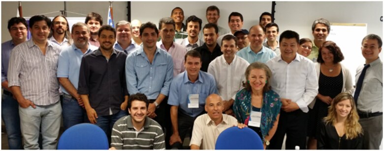 Brazilian Students in HEC’s most recent training session on the Application of GIS for Hydrologic and Hydraulic Modeling.  