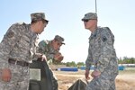 Soldiers from the Arizona National Guard and the Kazakhstani Military work together sharing ideas and common practices through the State Partnership Program last month.