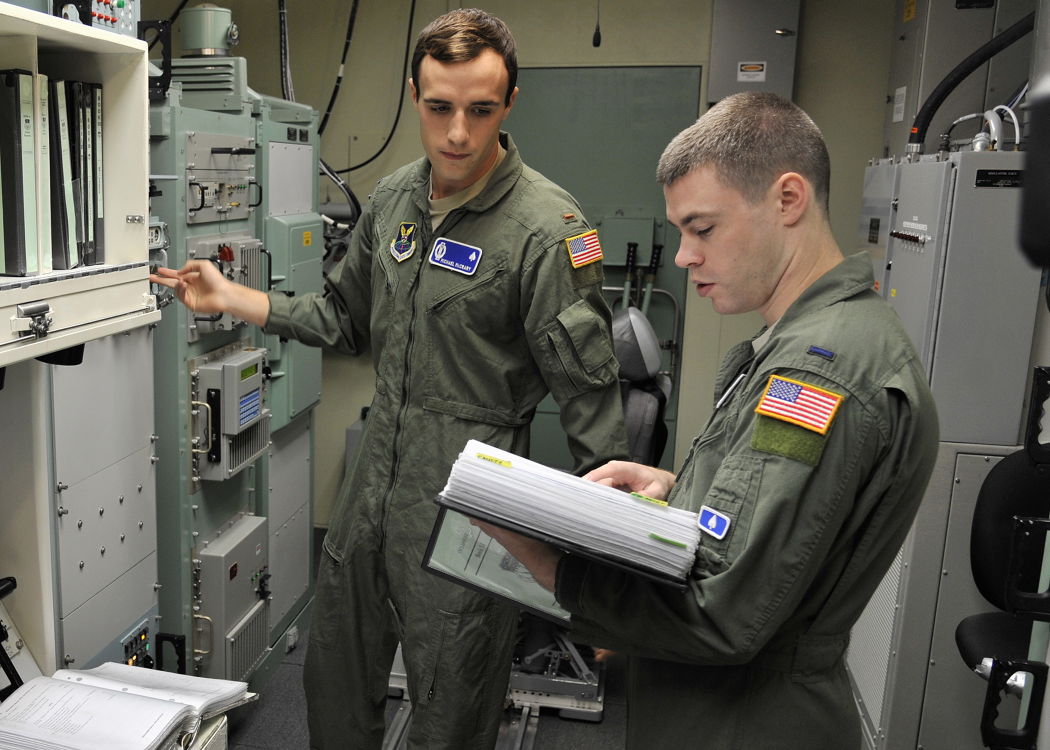 Two Malmstrom missileers presented Air Force award > Malmstrom Air