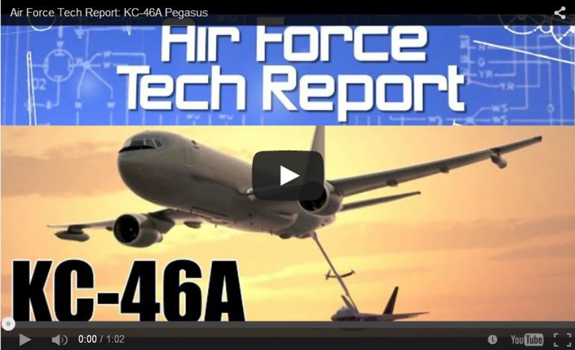 Air Force Tech Report: KC-46A Pegasus (U.S. Air Force graphic)