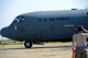 Airman 1st Class Zachary Hitchcock, 37th Airlift Squadron crew chief, salutes a C-130J Super Hercules as it taxis toward the runway Aug. 16, 2015, at Otopeni Air Base, Romania. Approximately 80 personnel traveled to Otopeni Air Base to participate in Carpathian Summer, a bilateral training exercise designed to increase readiness and interoperability between the U.S. and Romanian air forces. The U.S. Air Force transferred authority to NATO of the three C-130J Super Hercules aircraft participating in the exercise. This Transfer of Authority is a standard procedure that will serve to enhance interoperability and readiness to conduct combined air operations with Romania and NATO. The TOA will end at the conclusion of the exercise. (U.S. Air Force photo/Senior Airman Timothy Moore)