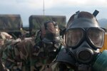 In this file photos, the 20th CBRNE Command (Chemical, Biological, Radiological, Nuclear, Explosives) is participating in Exercise Ulchi Freedom Guardian in South Korea, Aug. 17 - 28.