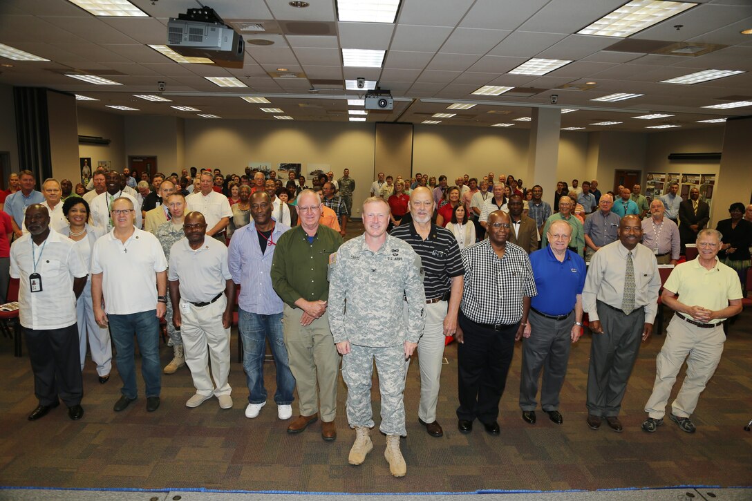 Col. Cross mentioned the 9,000,000 men and women who served during the Vietnam War, and those killed in action and missing in action. A film was shown depicting the 58,286 names on the Vietnam Veterans Memorial Wall. “To our Vietnam veterans - A grateful Nation thanks and honors you and your families for your support and diligence.  We thank you for your greatness; your greatness is etched in history.”