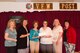 Teresa Abdellatif (fourth from left) with the Tullahoma Quarter Auctions for Charity presents a check for $1,023.50 to Cecelia Schlagheck (third from left) for the AEDC Woman’s Club (AEDCWC) Scholarship Foundation. Also pictured, left to right, are AEDCWC members Sande Hayes, Liz Clouse-Jolliffe, Patti Mathis and Anne Wonder. AEDC Woman’s Club members were the hosts for the May event and provided the food. Participants in the auction learned about products available from local vendors while having a chance to win products and services. AEDCWC Scholarship Foundation awards scholarships annually to six high school seniors from local area schools. For information about the AEDCWC call 455-3569 or 393-2552. (Photo provided)