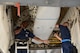 U.S. Air Force Tech. Sgt. Brodrick Martin, 7th Aircraft Maintenance Squadron weapons load crew chief, and Senior Airman Tyler Phelps, 7th AMXS weapons load crew member, perform a simultaneous sway of a Joint Air-to-Surface Standoff Missile during the 2015 Global Strike Challenge Aug. 17, 2015, at Dyess Air Force Base, Texas. A simultaneous sway prevents bomb movement in flight, an essential aspect of loading missiles. (U.S. Air Force photo by Senior Airman Kedesha Pennant/Released) 