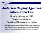 Andersen Helping Agencies Information Fair