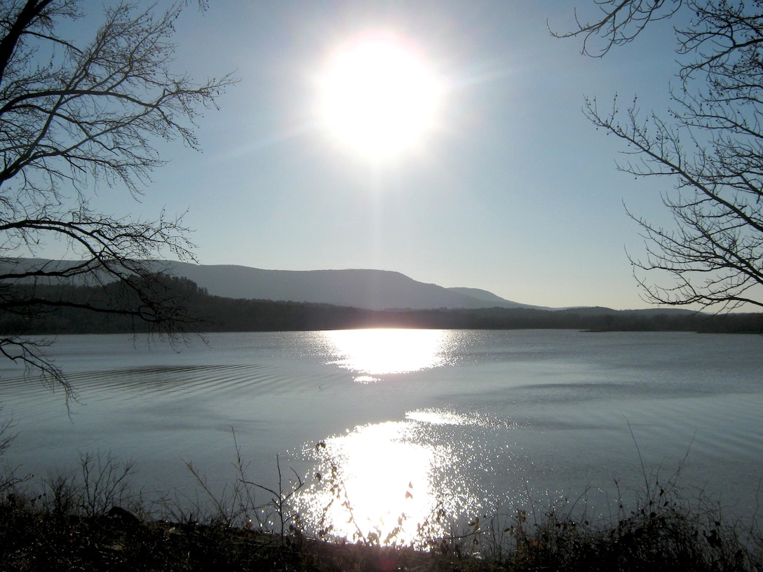 Located in the shadow of Mount Magazine, Arkansas's highest peak, Blue Mountain Lake has offered many recreational opportunities since its completion in 1947. 