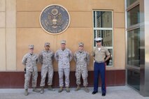CMC Visits Detachment in Kuwait