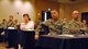 Force support squadron commanders watch Air Force Services Activity commander Col. Marc Piccolo give a talk at the AFSVA FSS Commanders Training Event, hosted August 17-20, 2015, in San Antonio for FSS commanders and civilian leaders to learn about the present state of force support programs, future developments, innovation and network with each other. (U.S. Air Force photo/Master Sgt. Christian Michael/RELEASED)