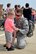 Staff Sgt. Michael James, 2nd Munitions Squadron munitions operation supervisor, is greeted by his children after a six-month deployment to Guam, at Barksdale Air Force Base, La., Aug. 24, 2015. Barksdale is one of three Air Force Global Strike Command bases that support the CBP in the Indo-Asia-Pacific region including Minot Air Force Base, N.D., and Whiteman Air Force Base, Mo. James is a native of Batavia, Ohio. (U.S. Air Force photo/Airman 1st Class Mozer O. Da Cunha)